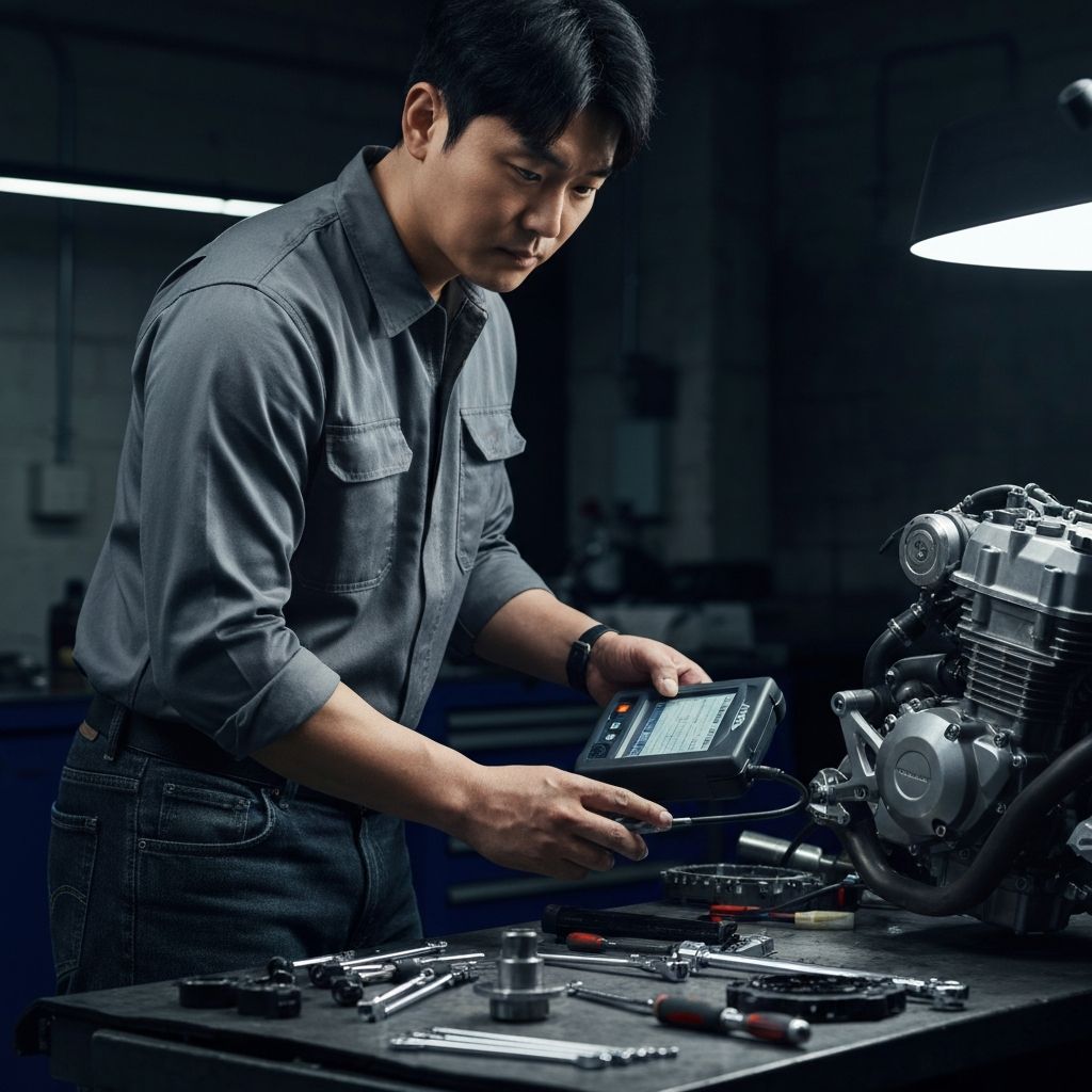 엔진 수리